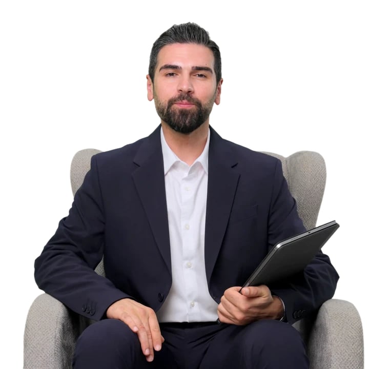 Onat Suit Sitting Front